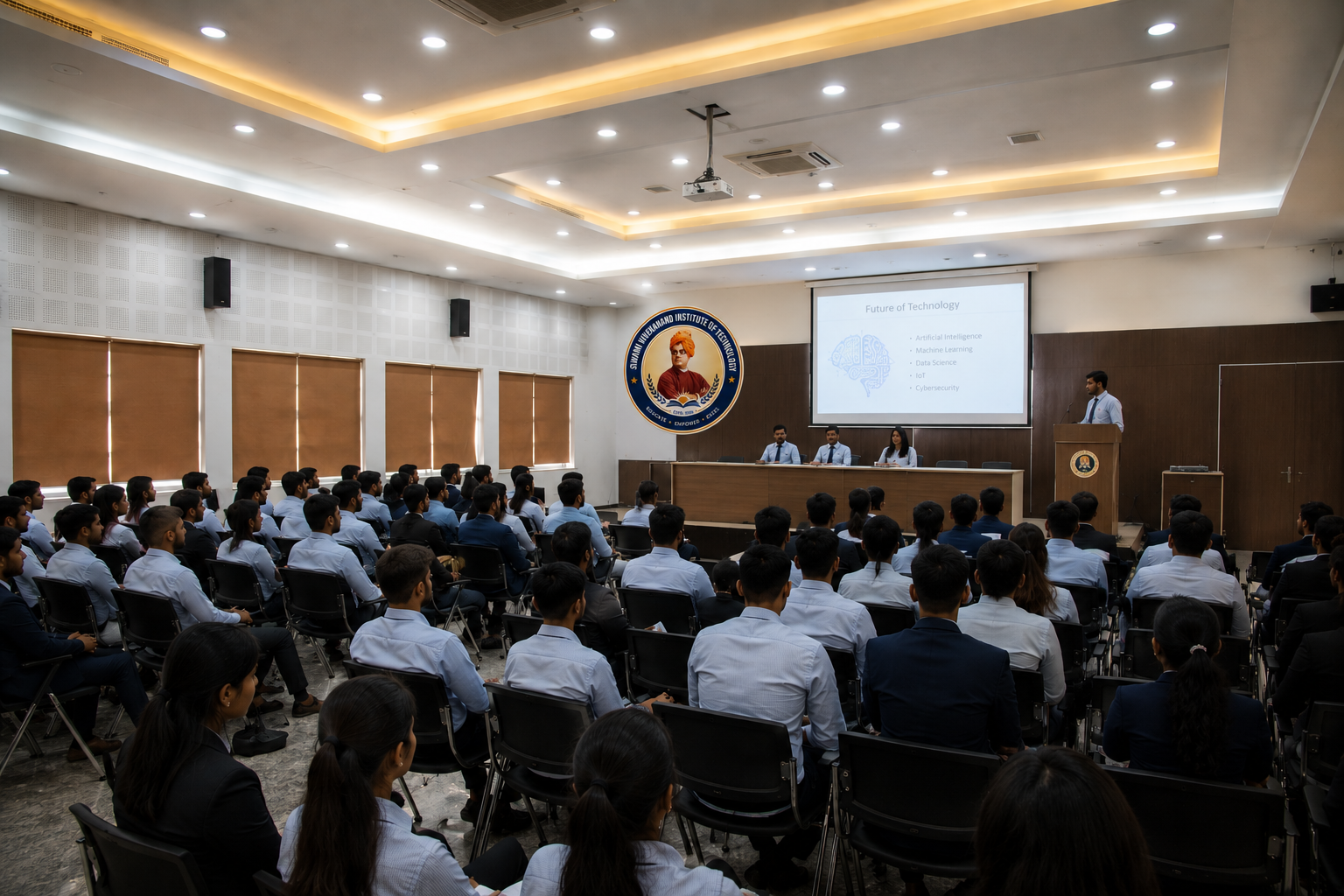 Seminar hall with projector